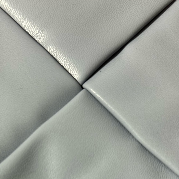 Jules Kae Lillian crossbody or clutch Purse, Butter soft Vegan leather baby blue - Picture 8 of 9